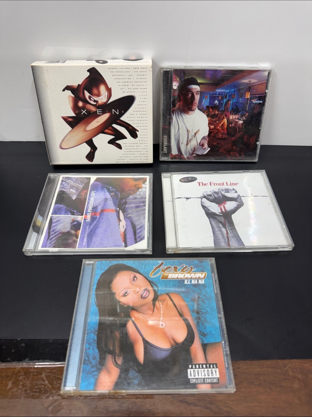 Assorted Music CD Lot Rap- Various Artists - Black, White, Blue